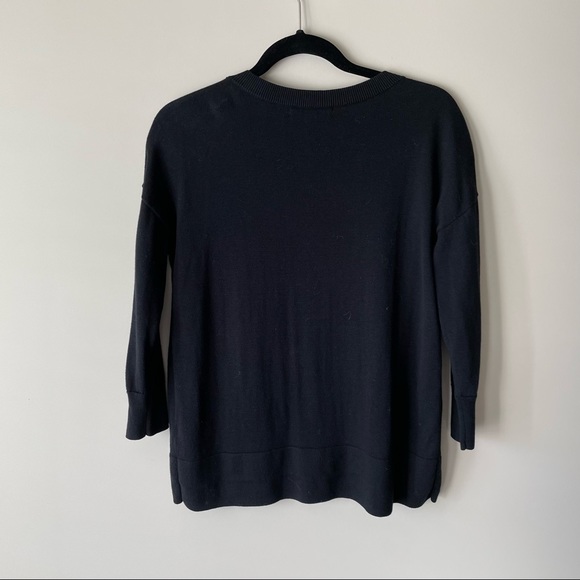 Banana Republic Overlapping Front Knit Top - Picture 2 of 5